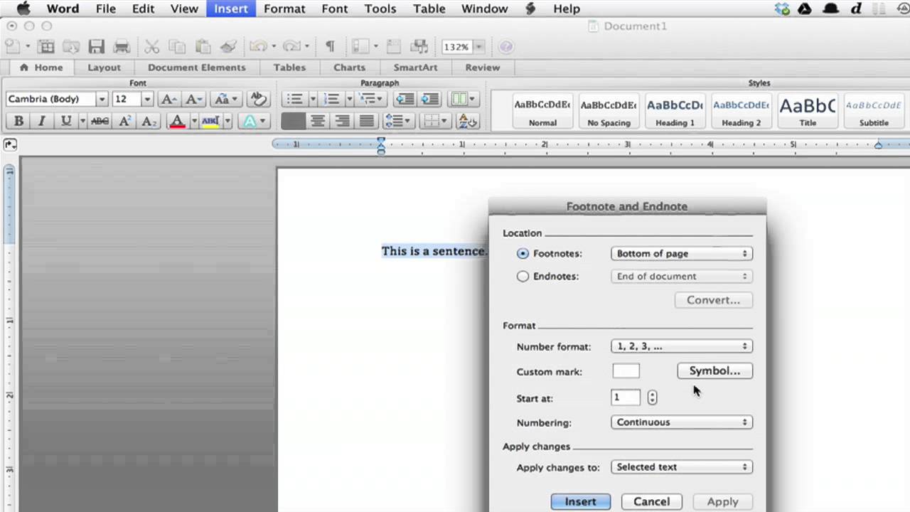 microsoft word for mac 2011 footers not in same position on page